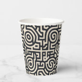 optische Täuschung Pappbecher (Rückseite)