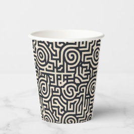 optische Täuschung Pappbecher