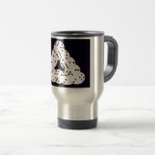 optische Täuschung Reisebecher (VorderseiteRechts)