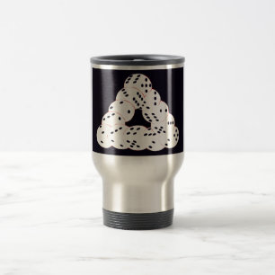 optische Täuschung Reisebecher