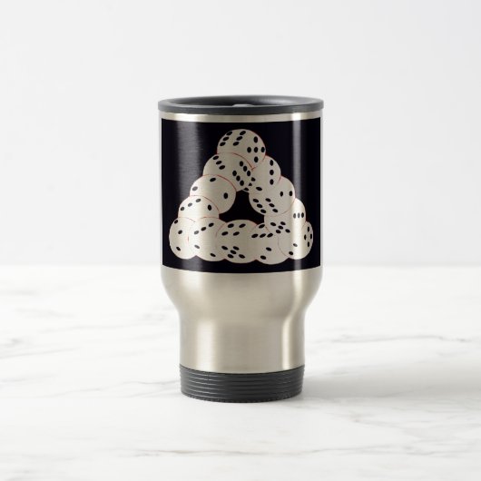 optische Täuschung Reisebecher (Mittel)