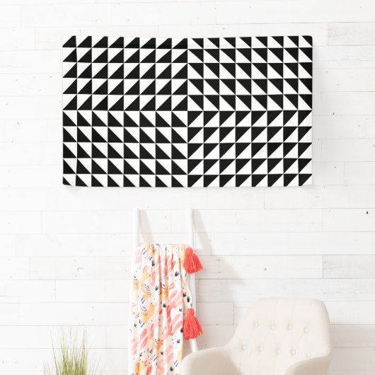 optische Täuschung schwarz Banner (Insitu)