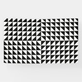 optische Täuschung schwarz Banner (Horizontal)