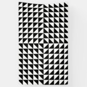 optische Täuschung schwarz Banner (Vertikal)