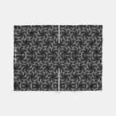 Optische Täuschung Sechseck-Decke Fleecedecke (Vorderseite (Horizontal))