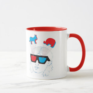 Optische Täuschung Tasse