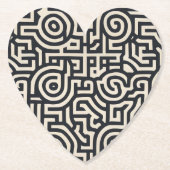 optische Täuschung Untersetzer (Vorderseite)