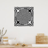 optische Täuschungen (ab 11,95 Dollar) Poster (Küche)
