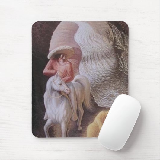 Optische Täuschungen Mousepad (Mit Mouse)