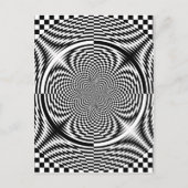 optische Täuschungen Postkarte (Vorderseite)