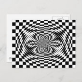 optische Täuschungen Postkarte (Vorne/Hinten)