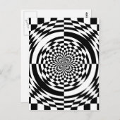 optische Täuschungen Postkarte (Vorne/Hinten)