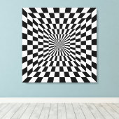 optische Täuschungsschachtel Leinwanddruck (Insitu (Holzboden))