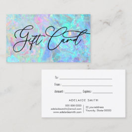 Optische Textur Foto-Geschenkkarte Visitenkarte