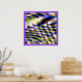 Optische Transcendentale Meditation Poster (Küche)