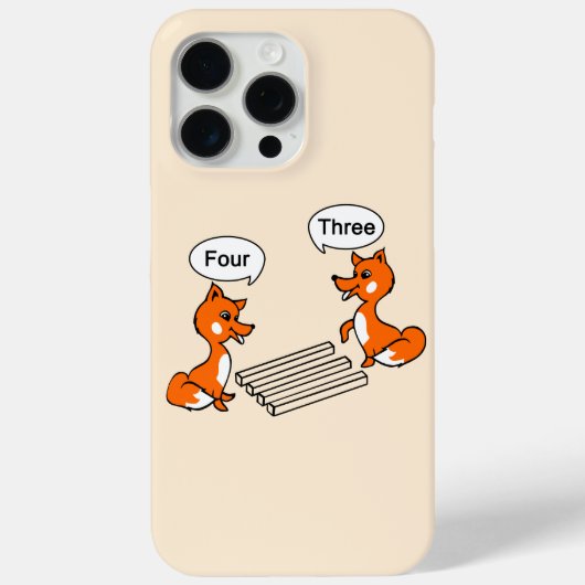 Optischer Illustrationstrick Case-Mate iPhone Hülle (Rückseite)