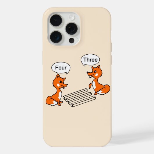 Optischer Illustrationstrick iPhone Hülle (Rückseite)