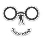 Optischer Power Aufkleber (Vorderseite)