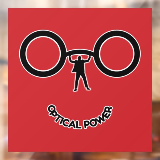 Optischer Power Fensteraufkleber (Blatt 2)