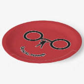 Optischer Power Pappteller (Schrägansicht)