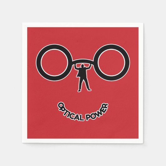 Optischer Power Serviette (Vorderseite)