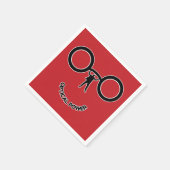 Optischer Power Serviette (Ecke)