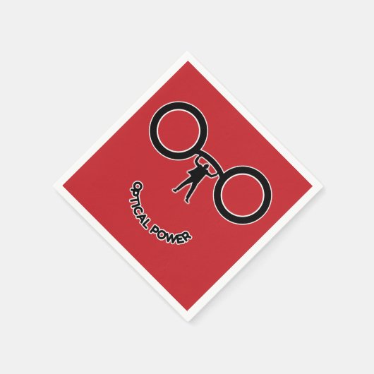 Optischer Power Serviette (Ecke)