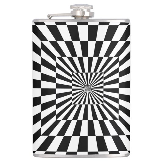 optischer Täuschungstunnel Flachmann (Vorderseite)