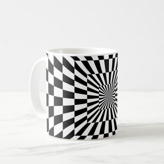 optischer Täuschungstunnel Kaffeetasse (Vorderseite Links)