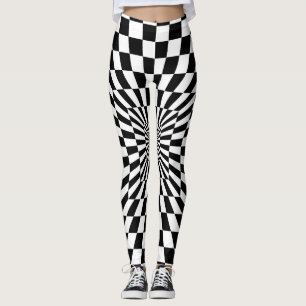 optischer Täuschungstunnel Leggings