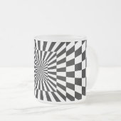 optischer Täuschungstunnel Mattglastasse (VorderseiteRechts)