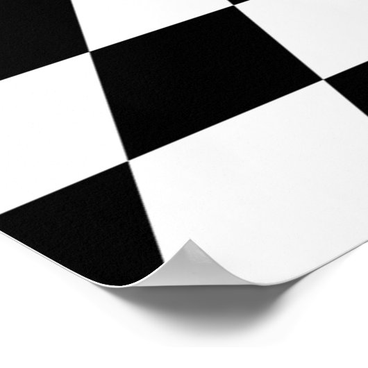 optischer Täuschungstunnel Poster (Ecke)