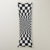 optischer Täuschungstunnel Seitenschläferkissen (Vorderseite Vertikal)