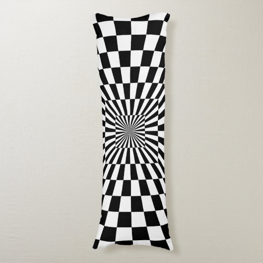 optischer Täuschungstunnel Seitenschläferkissen (Vorderseite Vertikal)