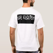 Optischer Verwirrungs-SchwarzesRequiem T-Shirt (Rückseite)