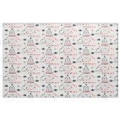 Optisches Augendiagramm Doctor Optician Muster Stoff (Fat Quarter (45,7 x 55,9 cm))