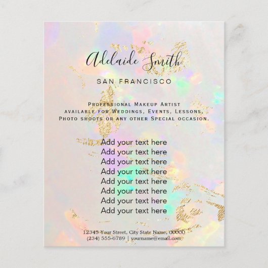 optisches Foto Flyer (Vorne)