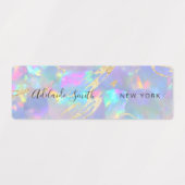 optisches Hintergrunddesign Etiketten (Design 1)