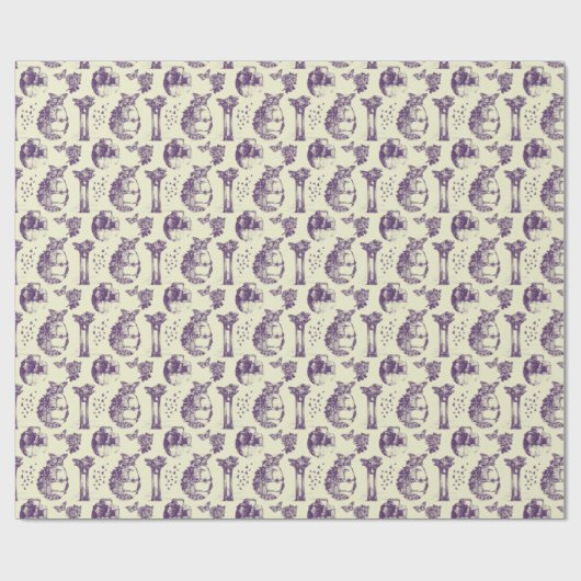 optisches Illusionsgeschenk Wrap Wrapping Paper Geschenkpapier (Flach)