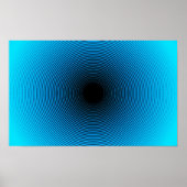 Optisches Illusionspopster Poster (Vorne)