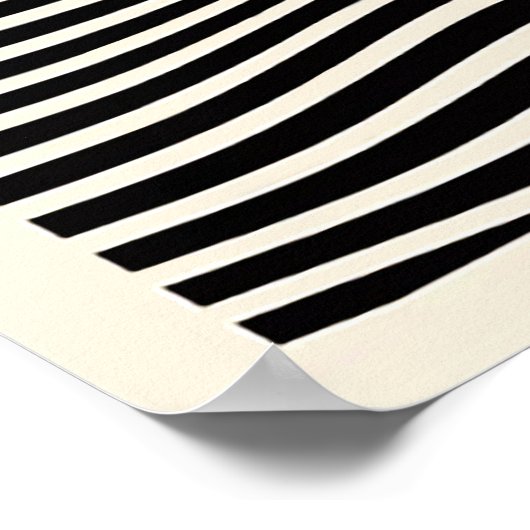 Optisches Illusionspopster Poster (Ecke)