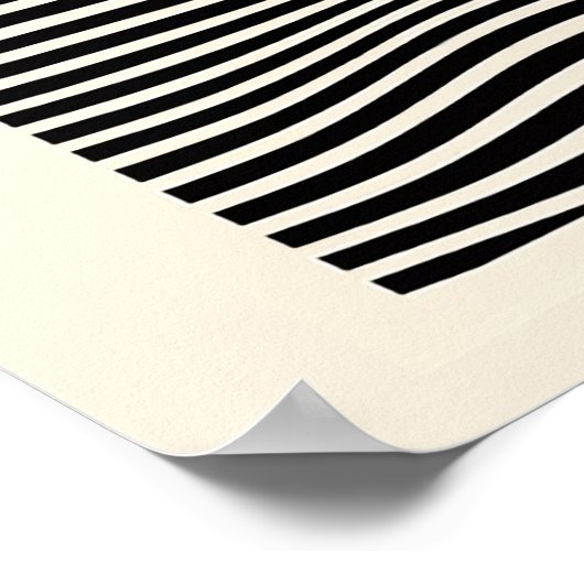 Optisches Illusionspopster Poster (Ecke)