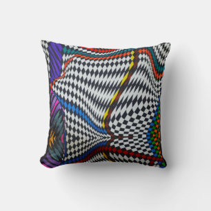 Optisches Illusionswirbelkissen Kissen