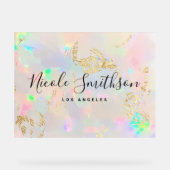 optisches Imitat Acrylschild (Vorderseite)