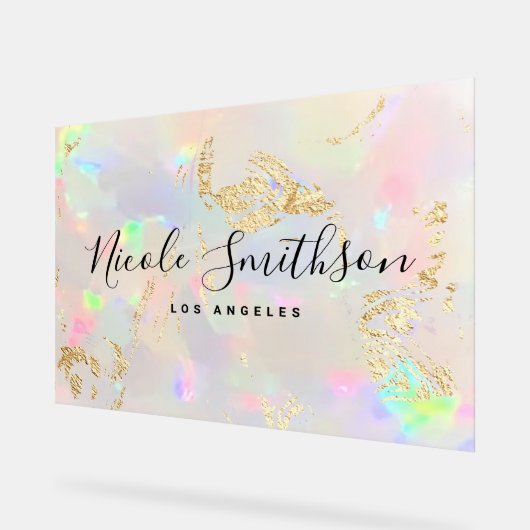 optisches Imitat Acrylschild (Winkel)