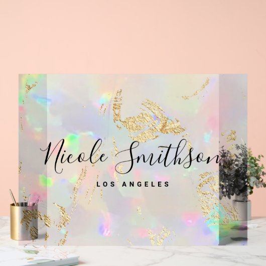 optisches Imitat Acrylschild (Hochzeit)