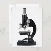 Optisches Mikroskop 2 Postkarte (Vorne/Hinten)