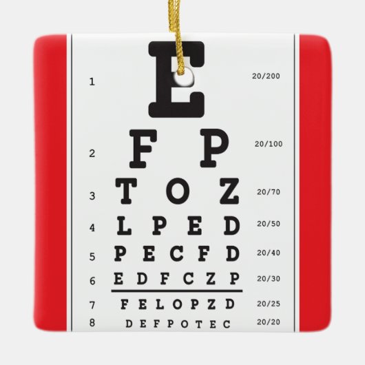 Optisches Ornament der Augen (Vorderseite)