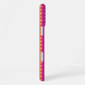 Optisches Regenbogenmuster-Design iPhone Hülle (Rechte Seite)
