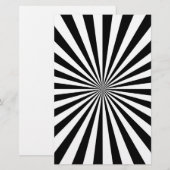 Optisches Sonnenschutzgitterdesign Briefpapier (Vorne/Hinten)